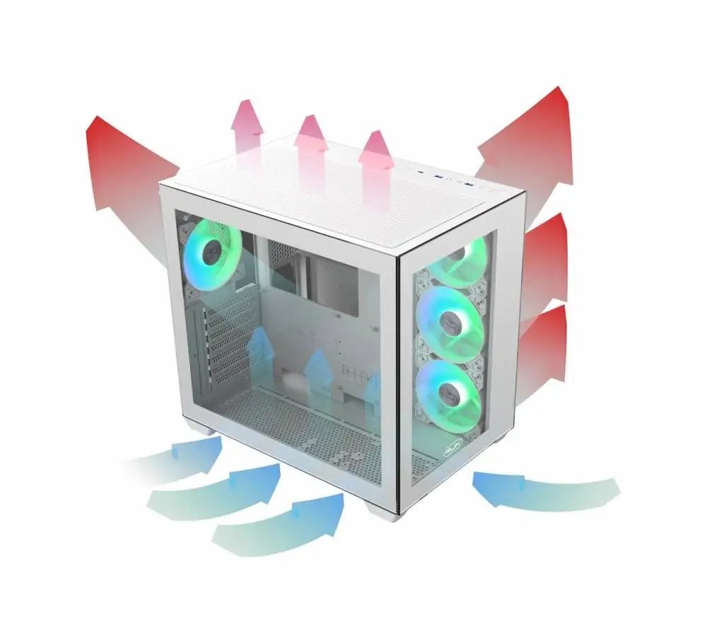 Кутия Raijintek PAEAN C7 White Case ATX