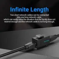 Vention Съединител LAN 8P8C Coupler - VDD-B07-B