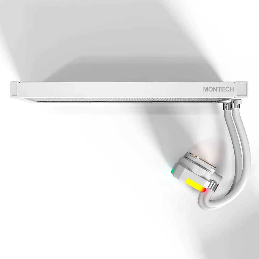 Водно охлаждане за процесор Montech Hyper Flow ARGB 360 CPU Liquid Cooler White