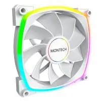 Вентилатор Montech RX140 PWM REVERSE Fan 140mm ARGB White