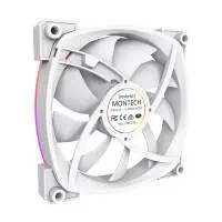 Вентилатор Montech RX140 PWM REVERSE Fan 140mm ARGB White