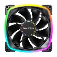 Вентилатор Montech RX140 PWM REVERSE Fan 140mm ARGB Black