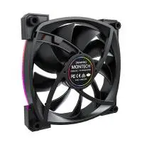 Вентилатор Montech RX140 PWM REVERSE Fan 140mm ARGB Black