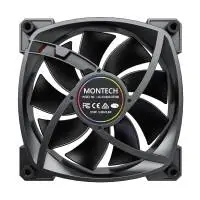 Вентилатор Montech RX140 PWM REVERSE Fan 140mm ARGB Black