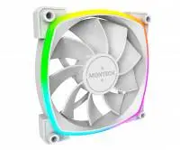 Вентилатор Montech RX120 PWM REVERSE Fan 120mm ARGB White
