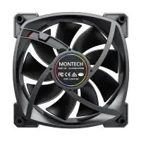 Вентилатор Montech AX140 PWM Fan 140mm ARGB Black 