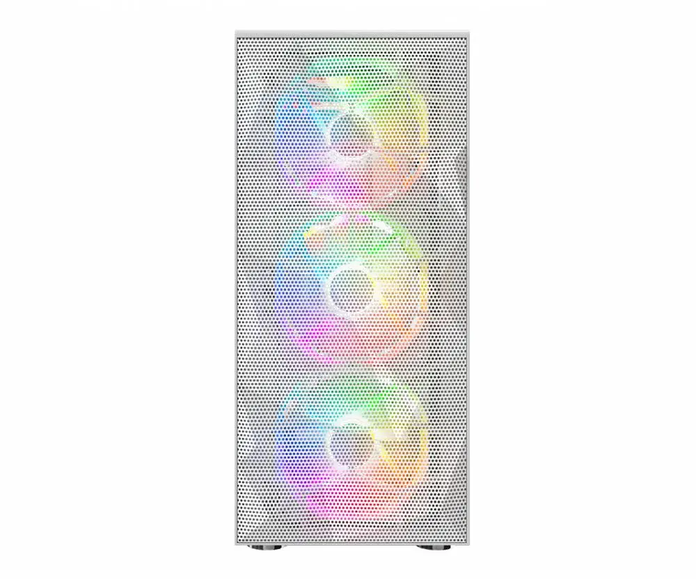 Кутия Montech X3 MESH TG White Mid-tower 6 x Fixed ARGB fans