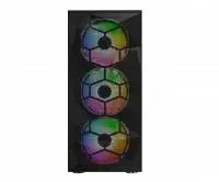 Кутия Montech X3 MESH TG Black Mid-tower 6 x Fixed ARGB fans