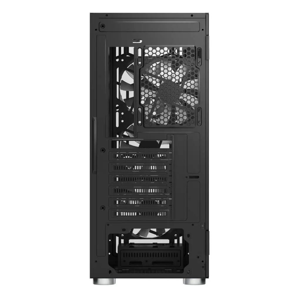 Кутия Montech X3 MESH TG Black Mid-tower 6 x Fixed ARGB fans
