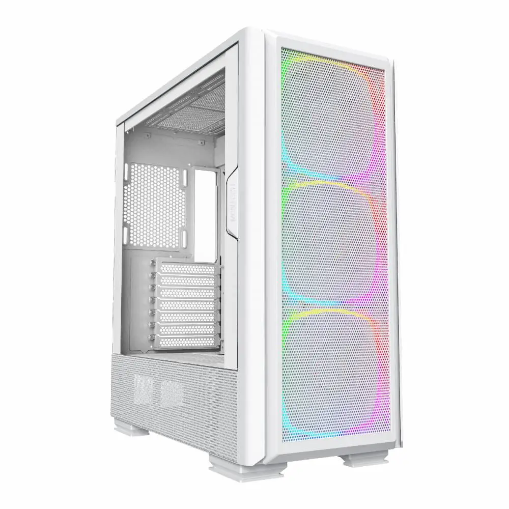 Кутия Montech SKY TWO GX Mid-tower Case TG ARGB White