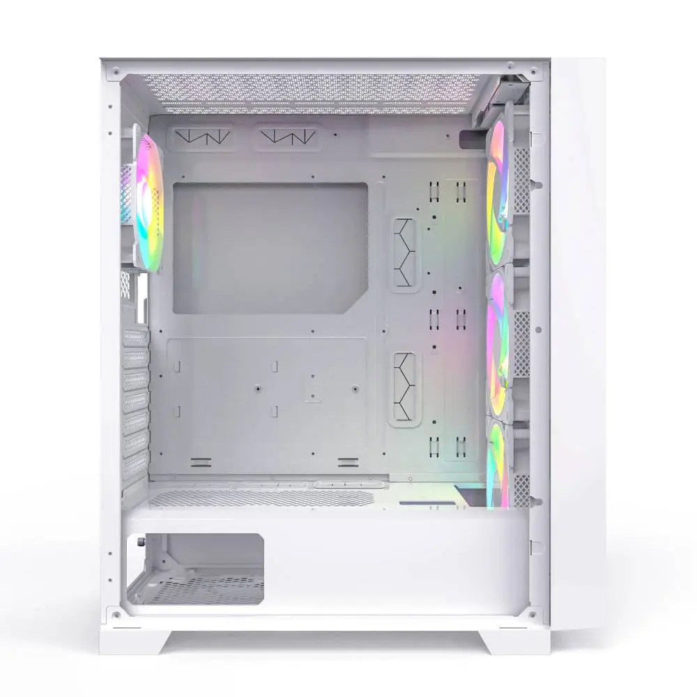 Кутия Montech AIR 1000 PREMIUM Mid-tower Case TG ARGB White