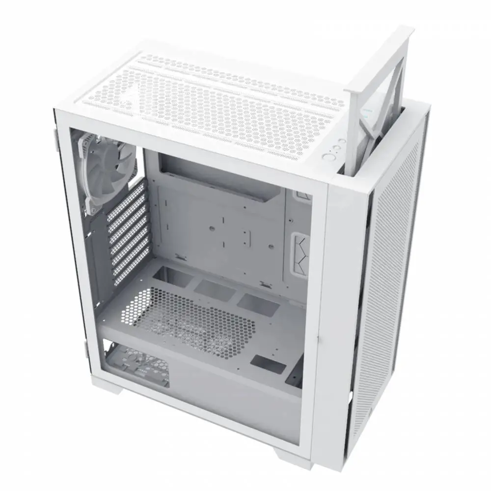 Кутия Montech AIR 1000 LITE Mid-tower Case TG White
