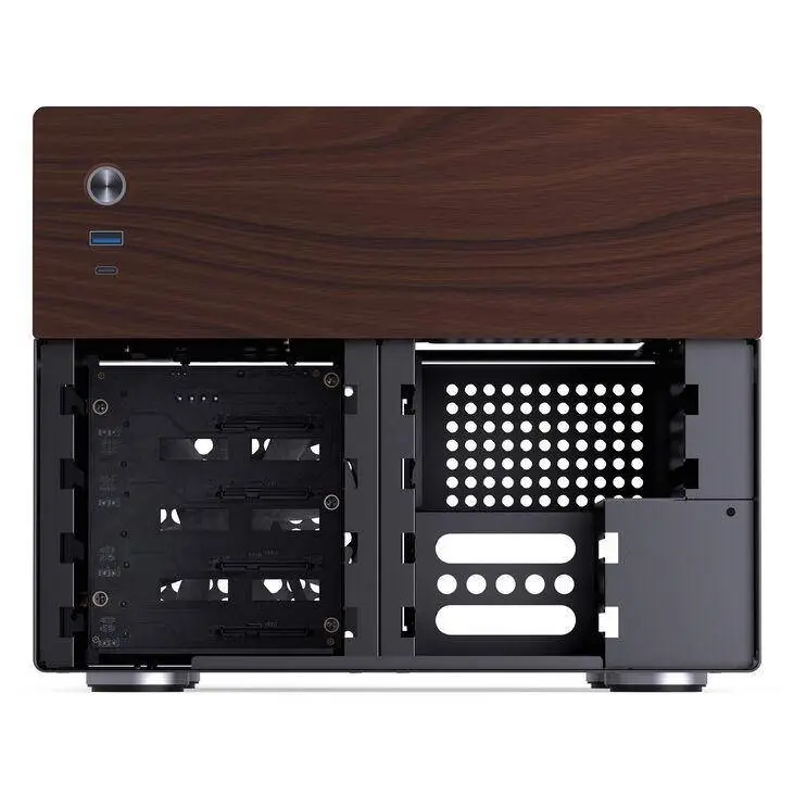 Кутия Jonsbo N4 NAS m-ATX Black
