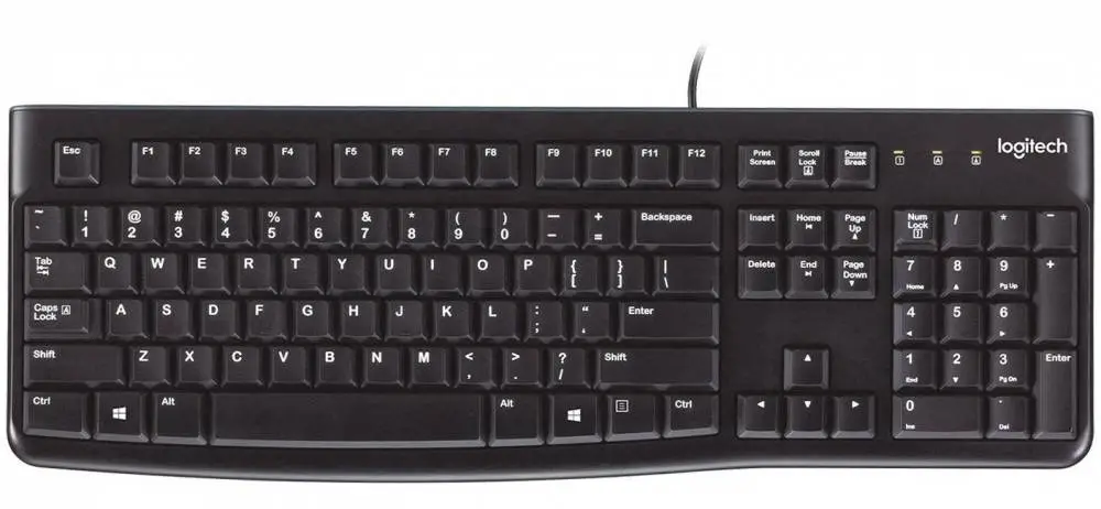 Стандартна клавиатура Logitech K120, US Подредба