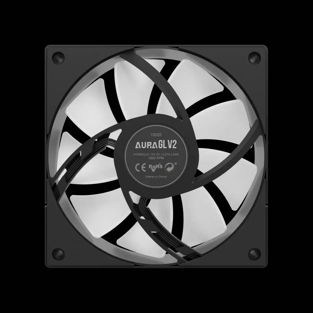 Водно охлаждане за процесор Gamdias AURA GL240 v2 Water Cooling 240mm aRGB