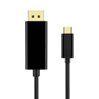 VCom кабел Cable Type-C to DisplayPort - 8K Black - CU422C-1.8m