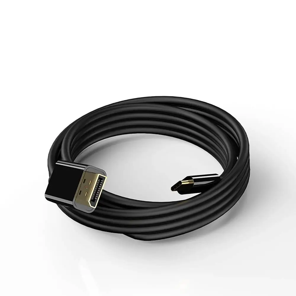 VCom кабел Cable Type-C to DisplayPort - 8K Black - CU422C-1.8m