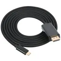 VCom кабел Cable Type-C to DisplayPort - 8K Black - CU422C-1.8m