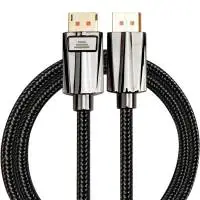 VCom кабел Display Port 2.1 DP M / M - 16K, Black - CG655-2.0m