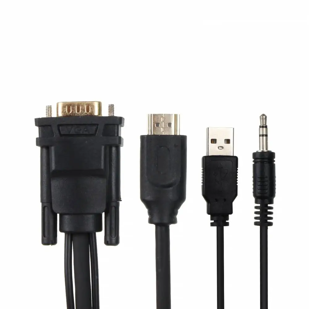 VCom кабел VGA M / HDMI M - CG493A-1.8m