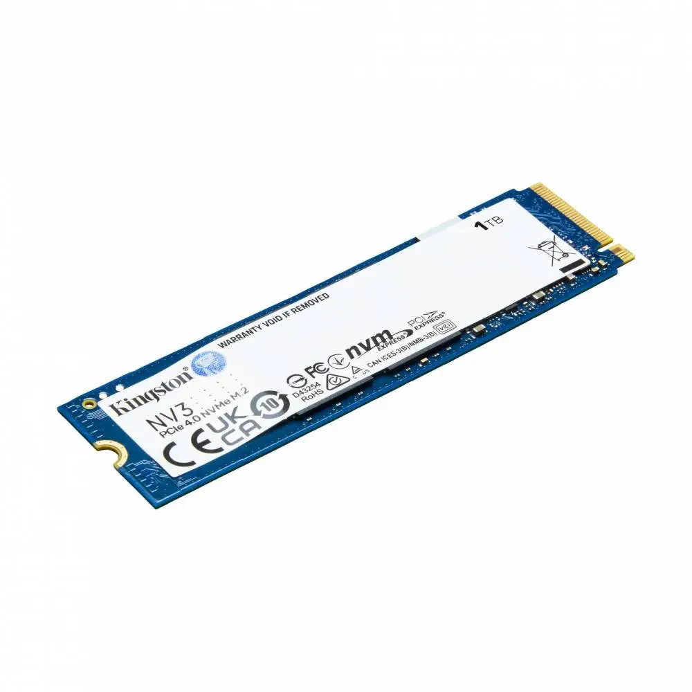 Диск SSD Kingston NV3 1TB M.2 2280 NVMe PCIe Gen 4.0 x4 - SNV3S/1000G