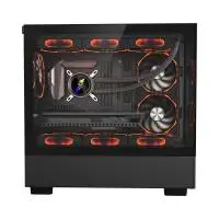 Кутия 1stPlayer MIKU Mi5 Black Case mATX