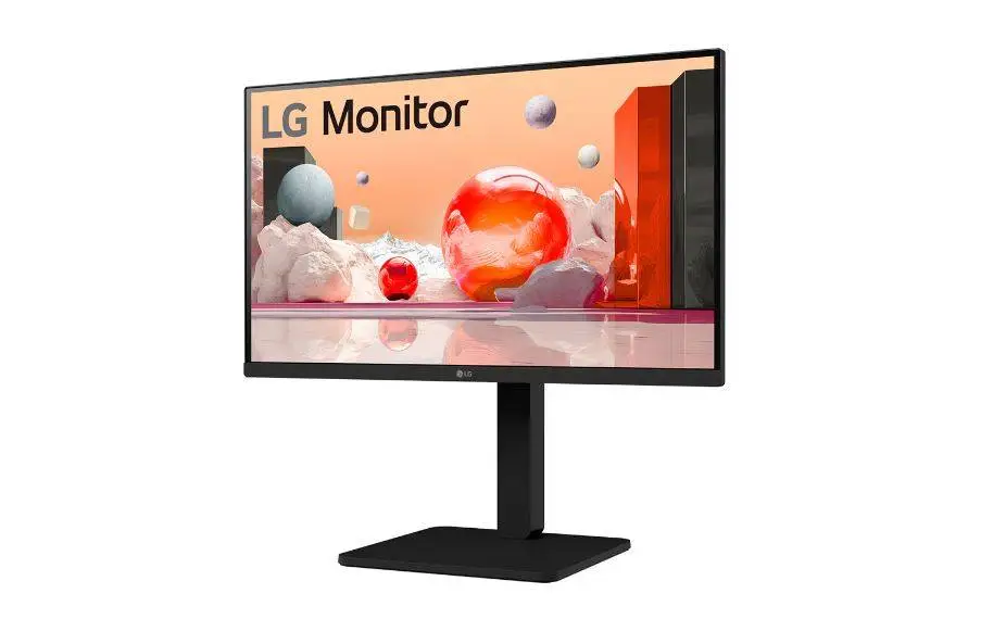 Монитор LG 24BA550-B, 23.8", IPS, FHD 1920x1080, 100Hz, HDMI, DP, CLI, sRGB 95%