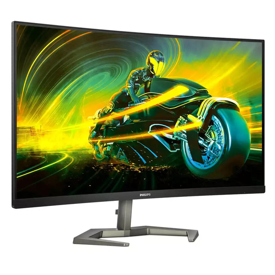 Монитор Philips 32M1C5500VL/00, 31.5", VA Curved, QHD 2560x1440, 165Hz, 1ms, HDR10, Adaptive Sync 