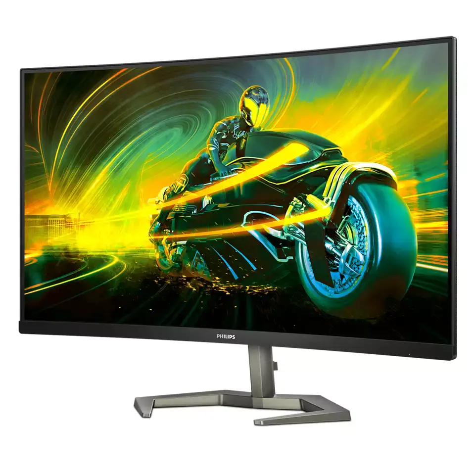 Монитор Philips 32M1C5500VL/00, 31.5", VA Curved, QHD 2560x1440, 165Hz, 1ms, HDR10, Adaptive Sync 