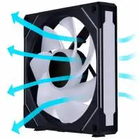 Вентилатор Lian-Li UNI SL-INF Reverse Blade 140 ARGB PWM Black