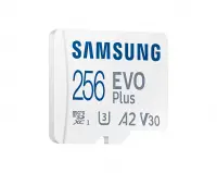 Карта памет Samsung EVO Plus, microSDXC, UHS-I, 256GB, Адаптер