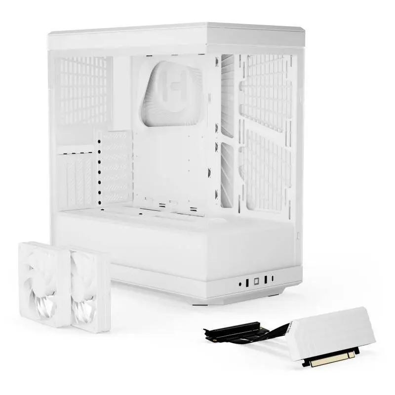 Кутия HYTE Y40 Tempered Glass Mid-Tower White - CS-HYTE-Y40-WW