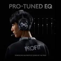 Бъндъл Геймърски слушалки Logitech PRO X + Поставка за слушалки