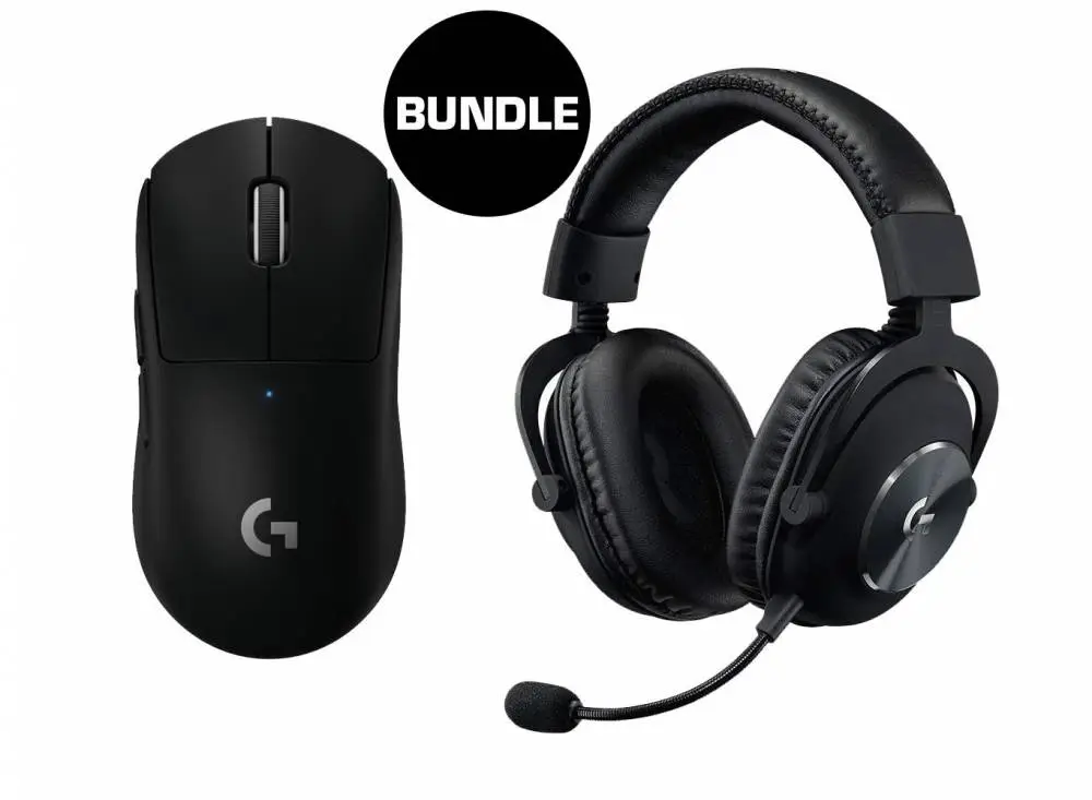Бъндъл Геймърска мишка Logitech G Pro X Superlight и Слушалки Logitech G Pro