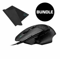 Бъндъл Геймърска мишка Logitech G502 X, Жична + Подложка за Мишка G240