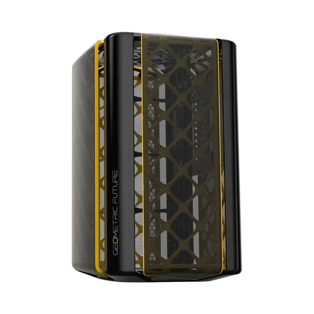 Кутия Geometric Future Model 2 THE ARK Mesh Black Case mATX