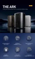 Кутия Geometric Future Model 2 THE ARK Mesh Black Case mATX