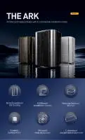 Кутия Geometric Future Model 2 THE ARK Mesh White Case mATX