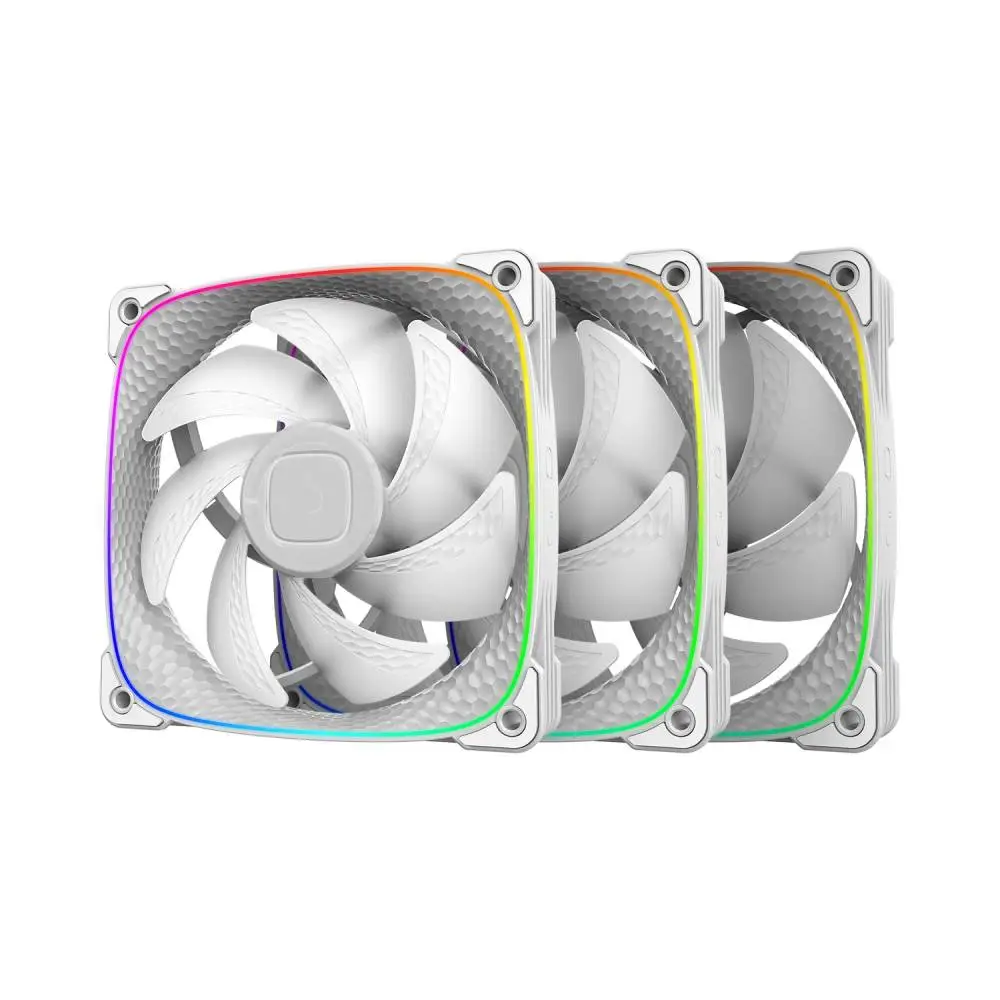 Вентилатори Geometric Futurе Squama 2503W White Fan Pack 3-in-1 - 1F2503W312000