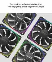 Вентилатор Geometric Future Squama 2503R REVERSE Fan 120mm ARGB White - 1F2503R112011