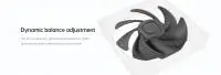 Вентилатори Geometric Future Squama 2503B Black Fan Pack 3-in-1 - 1F2503B312000   