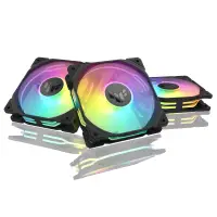 Вентилатори ASUS TUF GAMING TR120 ARGB Reverse Black 3pack