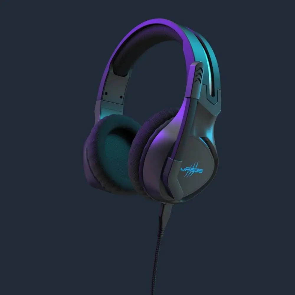 Hama Геймърски слушалки uRage "SoundZ 400 V2", USB,черни