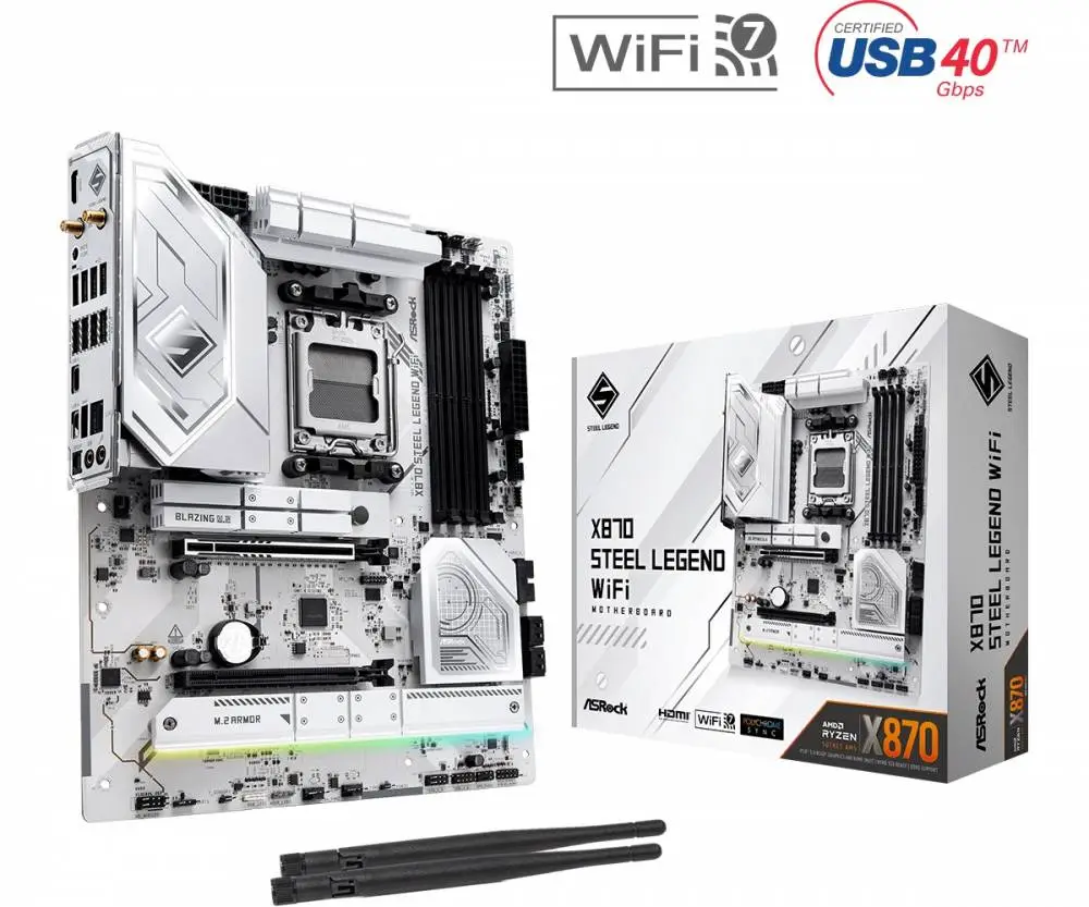 Дънна платка Asrock X870 STEEL LEGEND WIFI AM5