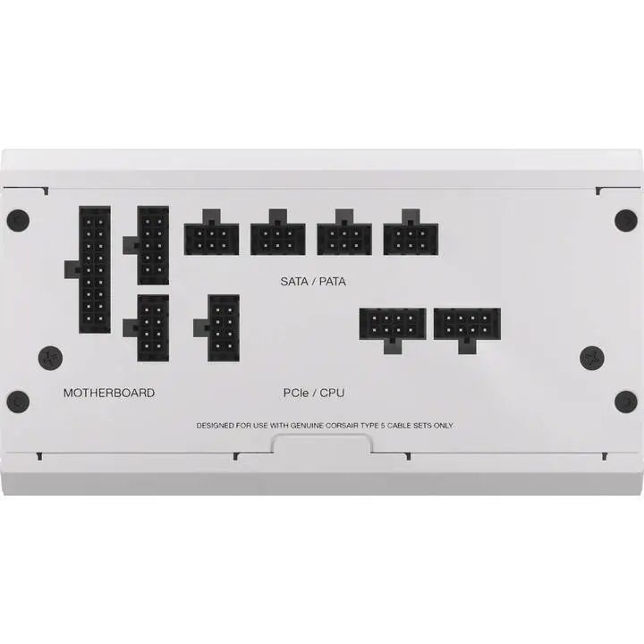 Захранване Corsair RM750x SHIFT 750W 80 Plus Gold ATX 3.1 PCIe 5.1 Fully Modular White PSU - CP-9020273-EU