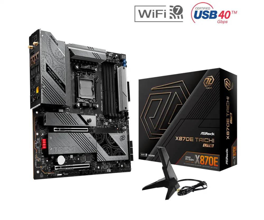 Дънна платка Asrock X870E TAICHI LITE AM5