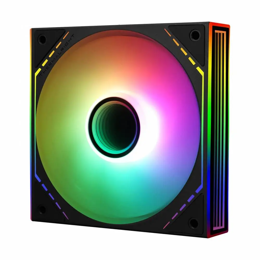 Вентилатор Thermalright TL-M12-S Infinity Mirror aRGB Lighting Black Fan 120mm
