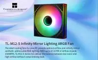 Вентилатор Thermalright TL-M12-S Infinity Mirror aRGB Lighting Black Fan 120mm