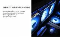 Вентилатор Thermalright TL-M12-S Infinity Mirror aRGB Lighting Black Fan 120mm