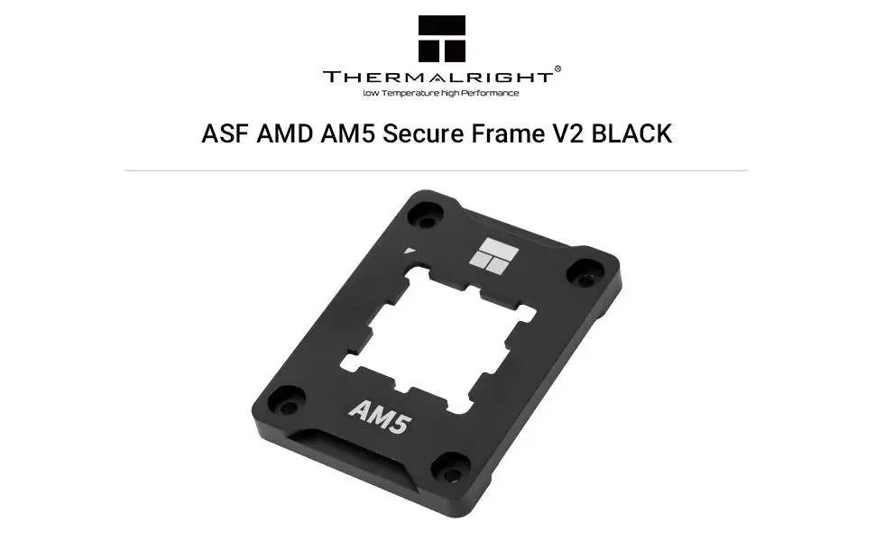 Монтажна рамка Thermalright Bending Correct Frame Mounting KIT - ASF AM5 BLACK V2
